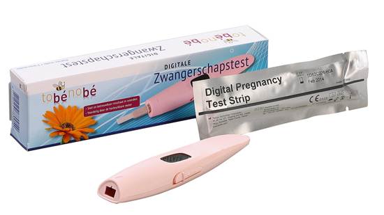 Meerdere keren te gebruiken digitale zwangerschapstest